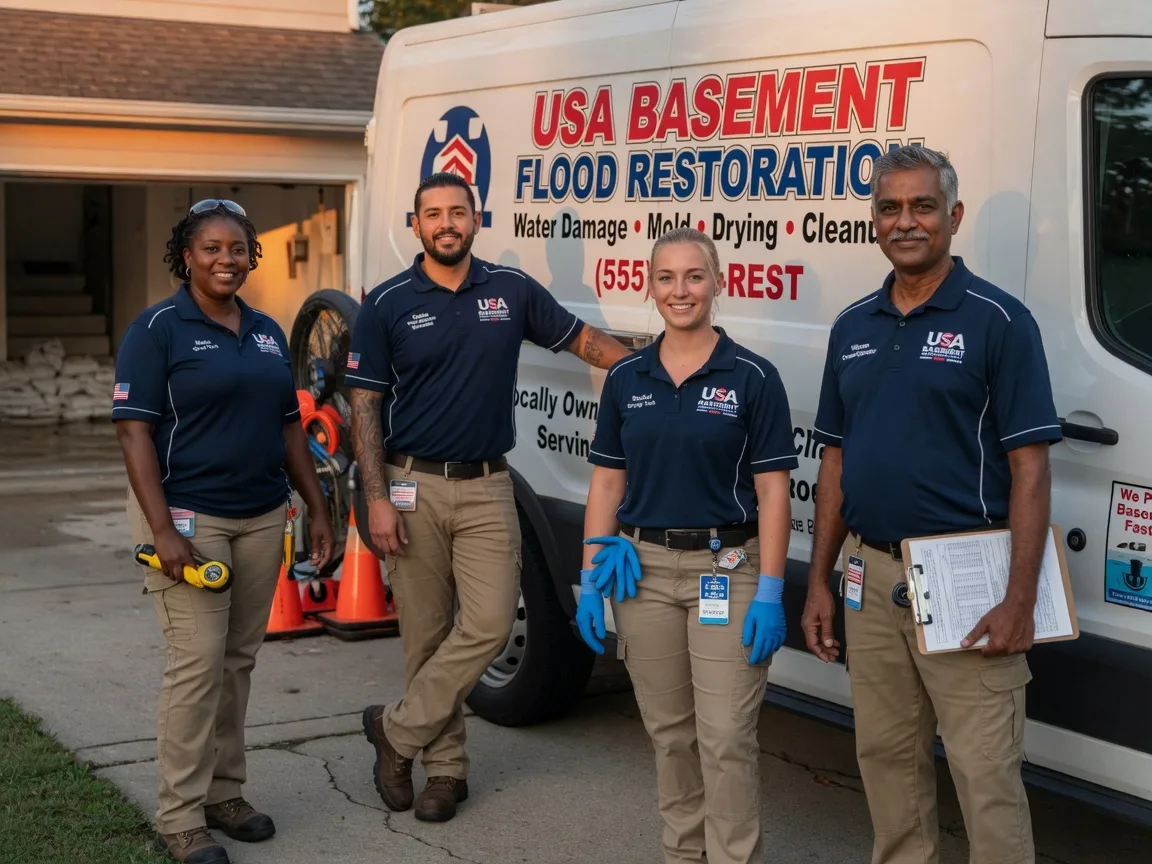 Basement Flood Cleanup company in Connerville, OK