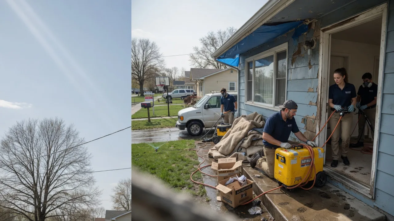 Basement Flood Cleanup in Connerville, OK near me